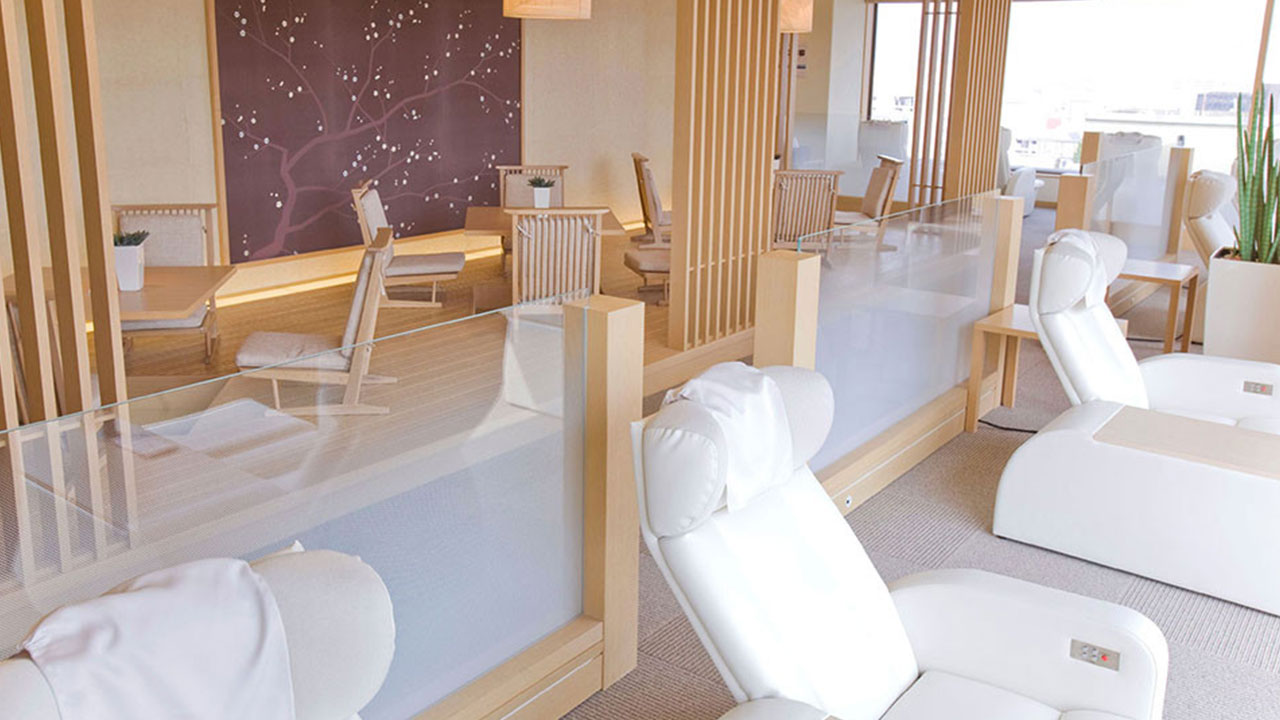 おすすめのスパラウンジ｜入浴後の快適空間