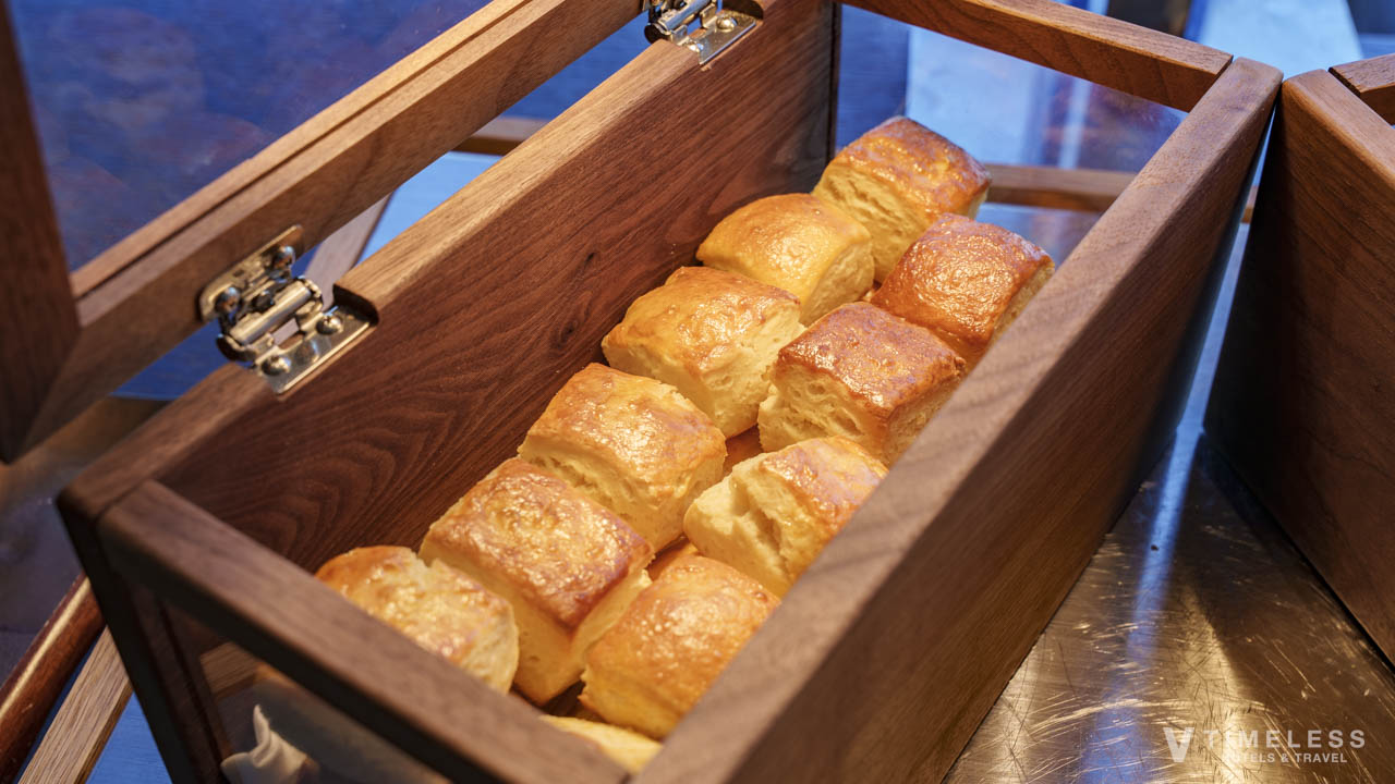 JWマリオット・ホテル東京のエグゼクティブラウンジで提供される焼きたてスコーン