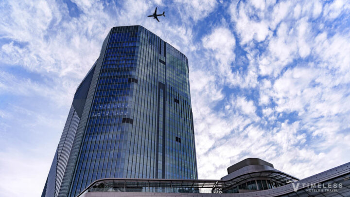 JWマリオット・ホテル東京の高層外観｜東京の空に映える洗練されたランドマーク