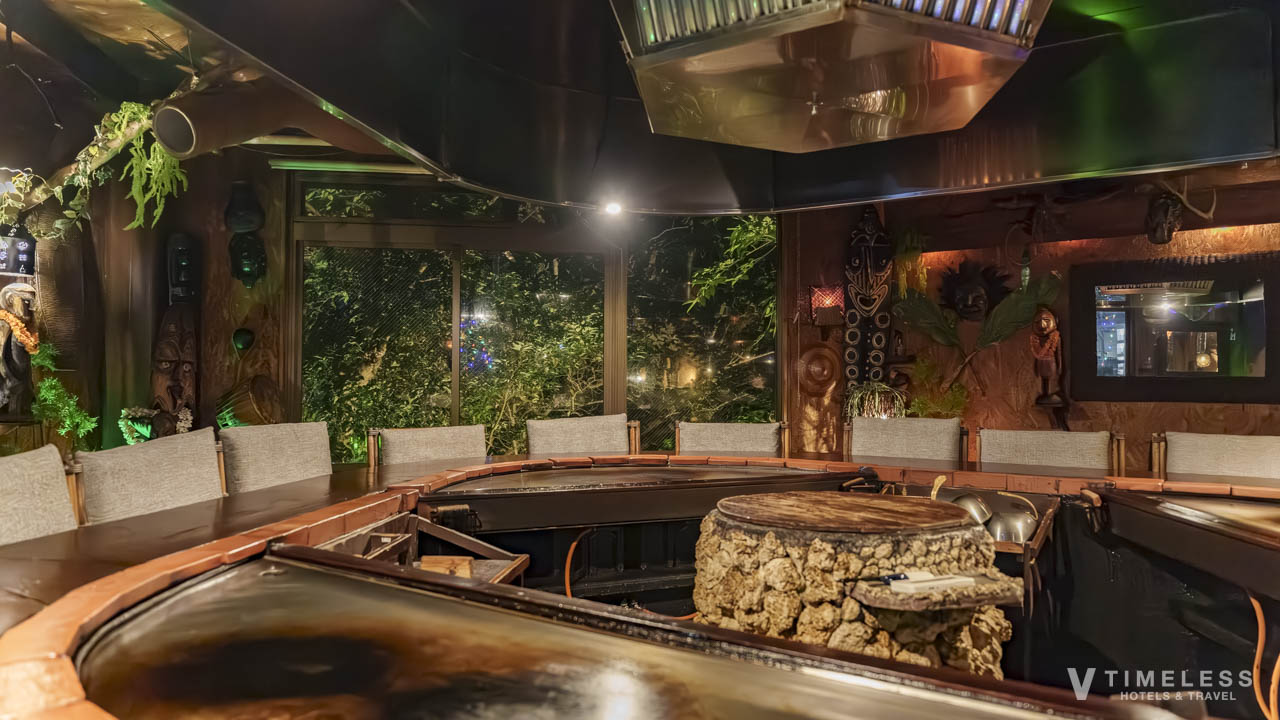 恩納村 ジャムの鉄板焼きカウンター席|目の前で調理が楽しめるステーキハウス ジャム 恩納村