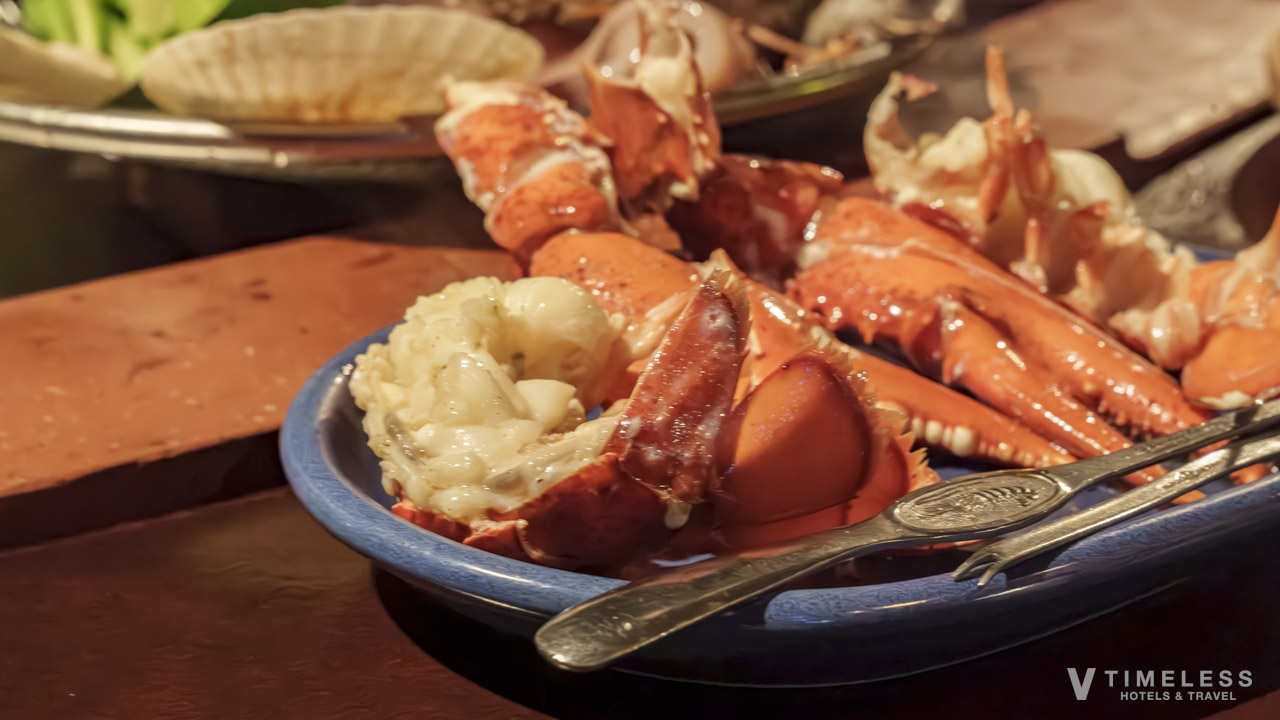 ステーキハウス ジャム 恩納村のオマール海老|プリプリの身を楽しむ鉄板焼きディナー