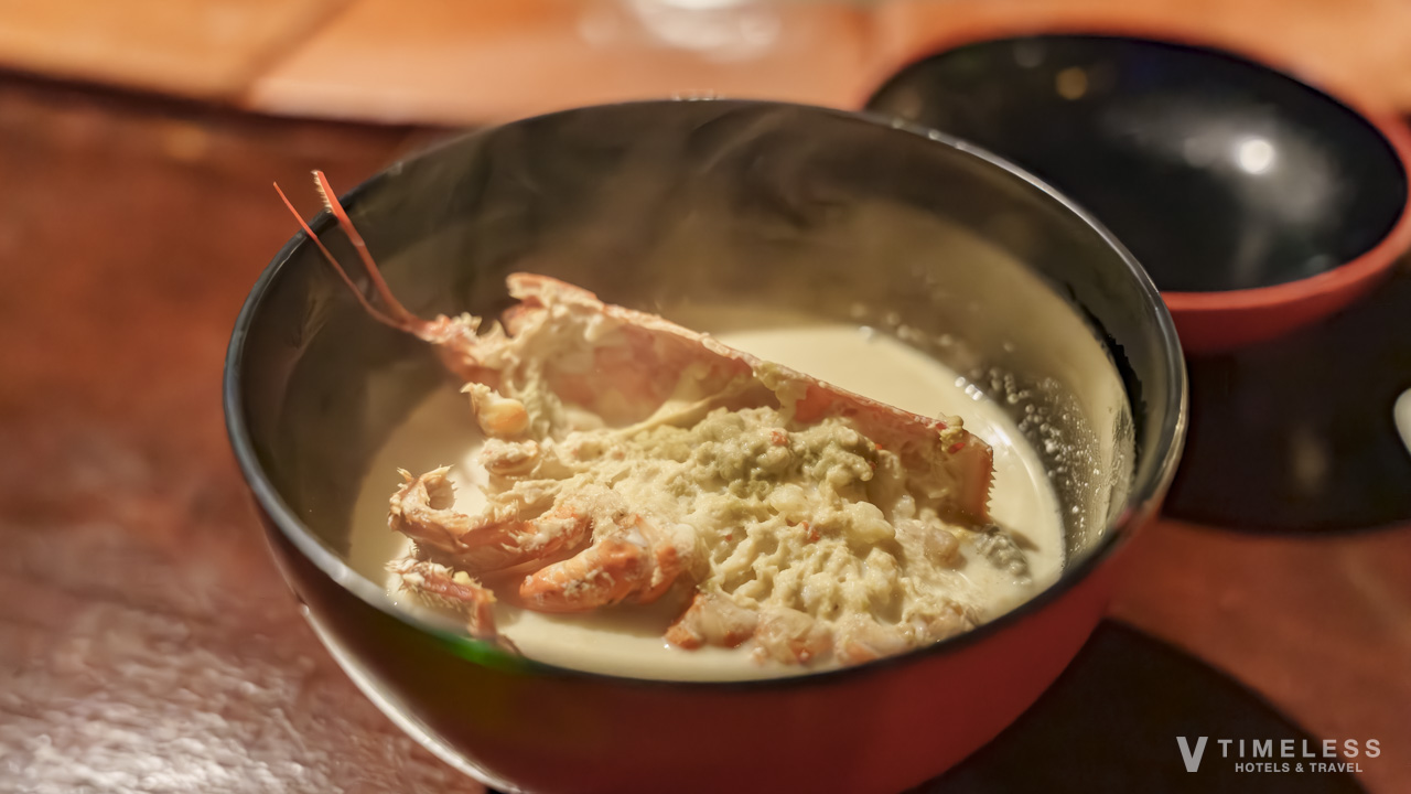 恩納村 ジャム名物のオマール海老のスープ|ステーキハウス ジャム 恩納村で味わう濃厚な締め