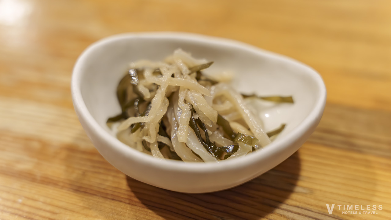 読谷居酒屋 味ごころ たいしょうのお通し|昆布と大根のやさしい沖縄家庭料理