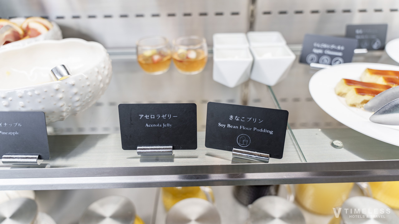 クラブラウンジ朝食で味わうアセロラゼリーときなこプリン｜オリエンタルホテル沖縄のやさしい甘さ