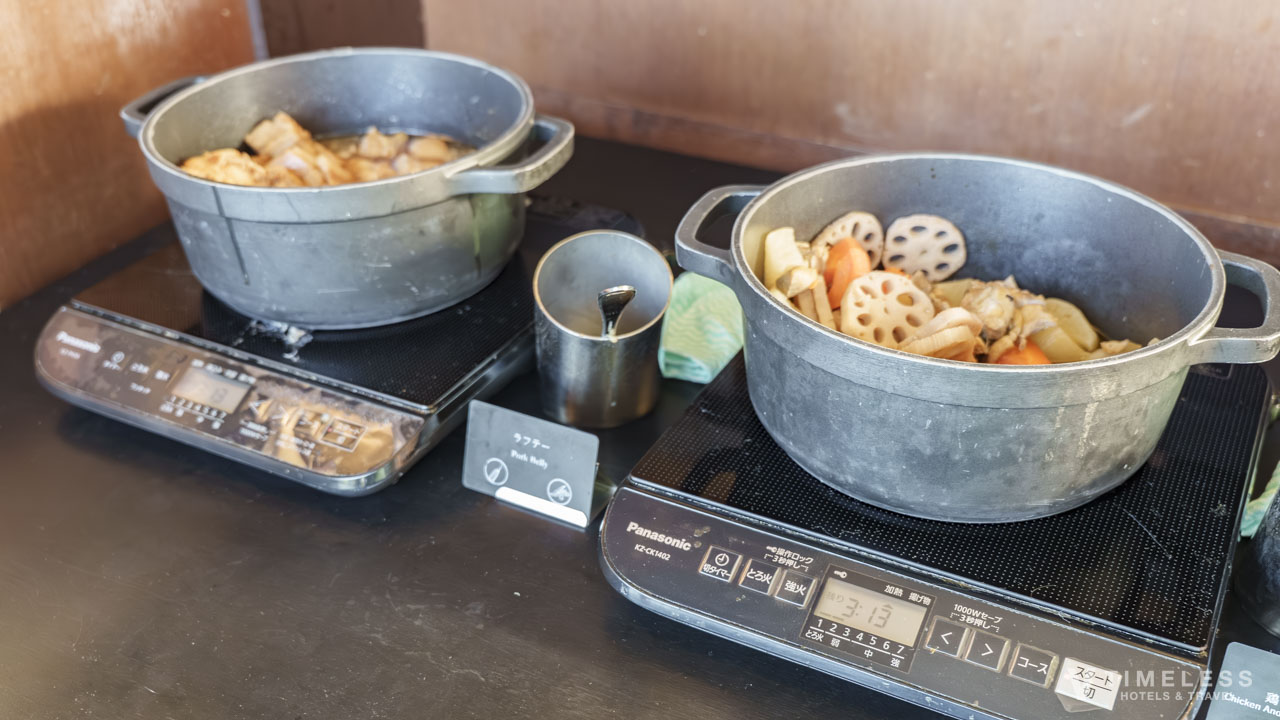 オリエンタルホテル沖縄リゾート&スパ 朝食｜うちなーだいにんぐ じなんぼうの温製煮物