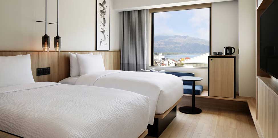 客室の特徴｜フェアフィールド・バイ・マリオットの快適ステイ空間