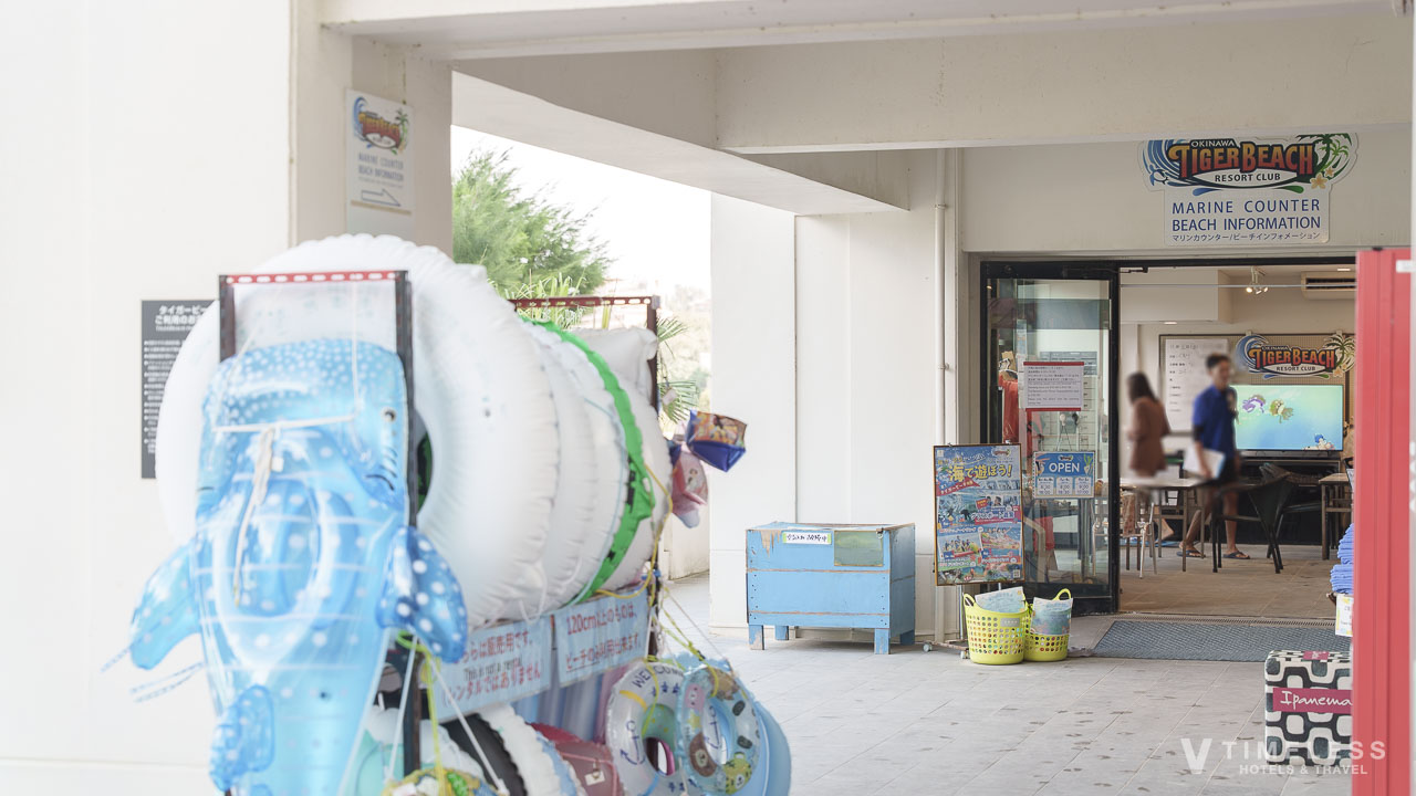 タイガービーチのマリンカウンター