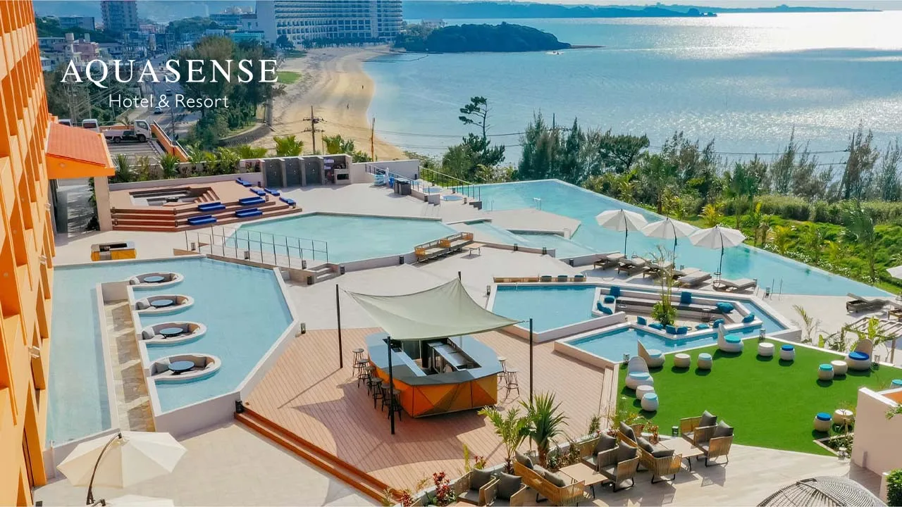 AQUASENSE Hotel & Resort｜水と夕陽に浸る、恩納村・アクアセンスというステイ
