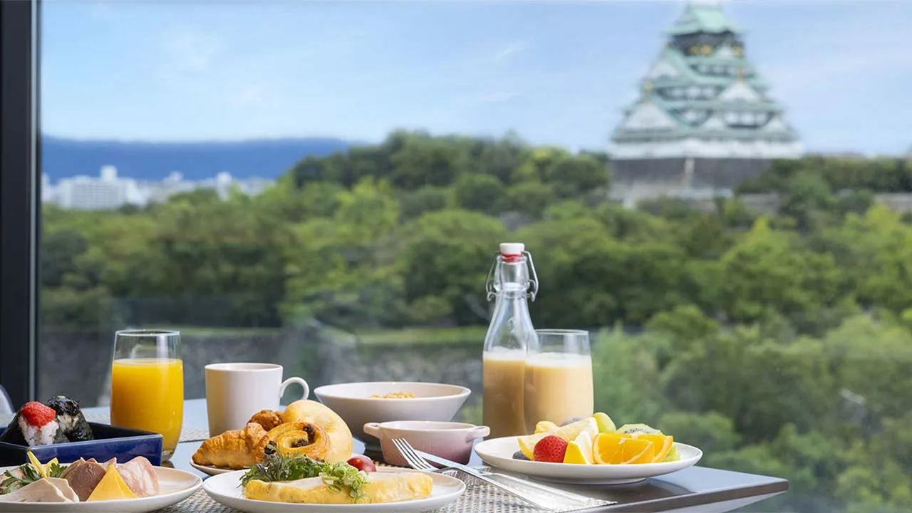 豊かな緑と大阪城の景色を楽しみながら味わえるダブルツリーbyヒルトン大阪城の朝食メニュー
