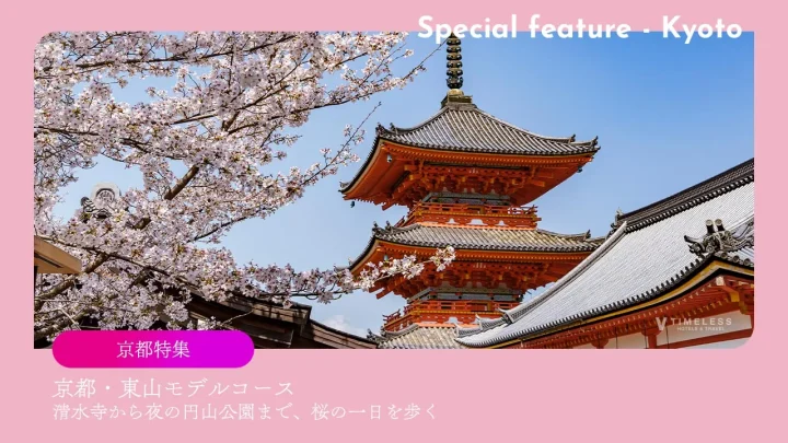 京都・東山モデルコース｜清水寺から夜の円山公園まで、桜の一日を歩く