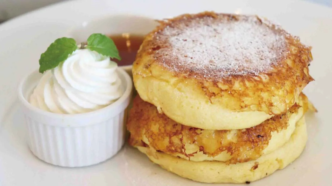 シーサイドカフェハノンのパンケーキ