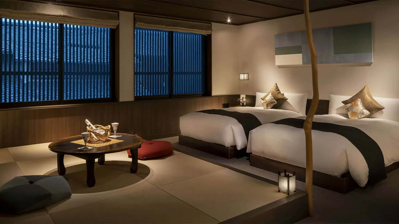 い草の香りと和の風情に癒される、THE JUNEI HOTEL 京都 御所西の客室で過ごす心ほどけるおこもりステイ
