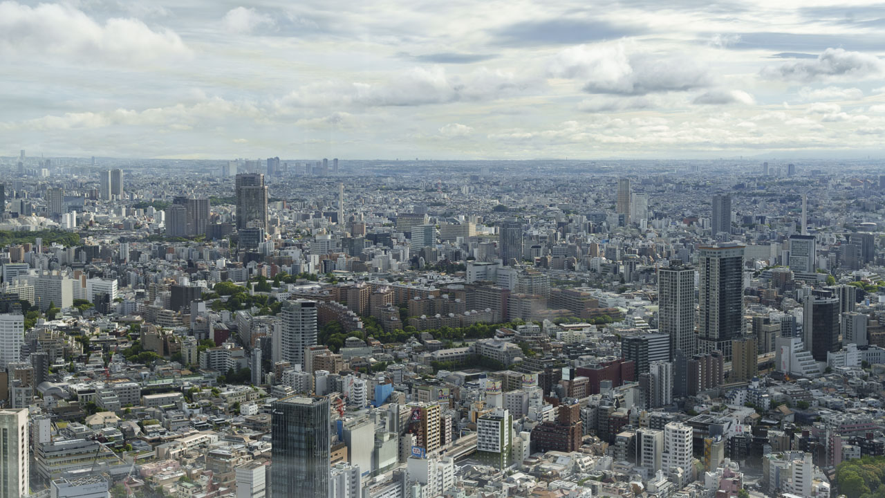 ザ・リッツ・カールトン東京 クラブラウンジからのパノラマ|53階から見渡す東京